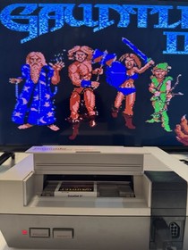Gauntlet II 2 1990 NES Nintendo Entertainment System Game + Sleeve- CLEAN/TESTED