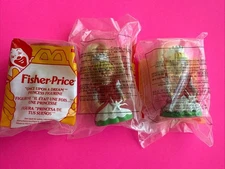 Lot of 3-McDonalds Happy Meal Toy 1995 Fisher Price Once Upon A Dream Princess 7