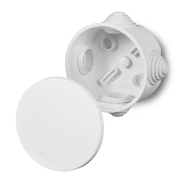 NT FI65X35 IP44 SOCKET 4 CHOKE WHITE 0240-00