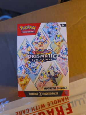 Pokémon TCG Scarlet & Violet Prismatic Evolutions Booster Bundle Ships Same Day
