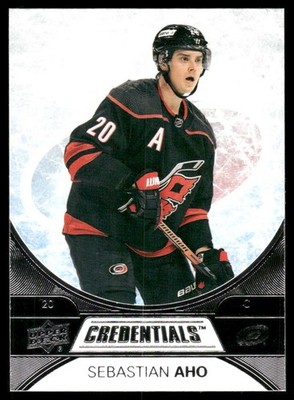 2021-22 Upper Deck Credentials #38 Sebastian Aho