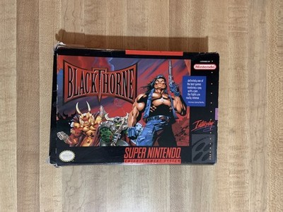 Blackthorne for Super Nintendo SNES Complete In Box CIB