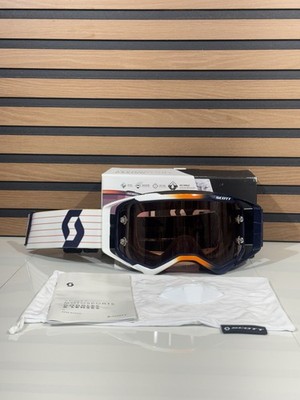 Scott USA Prospect Amplifier Goggles Blue/White - Rose Works Lens