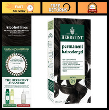 Permanent Hair Dye for Women - 2N Brown - 100 Gray Coverage, Ammonia-Free, Vega