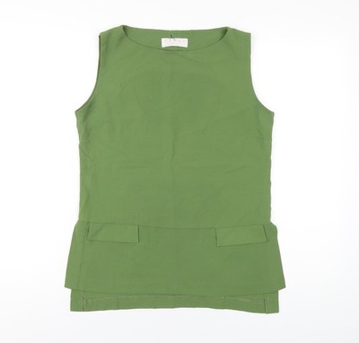 Class Damen grün Polyester Basic Tank Größe 14 Rundhalsausschnitt