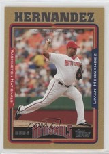 2005 Topps Update Gold 1674/2005 Livan Hernandez #UH57 n1u