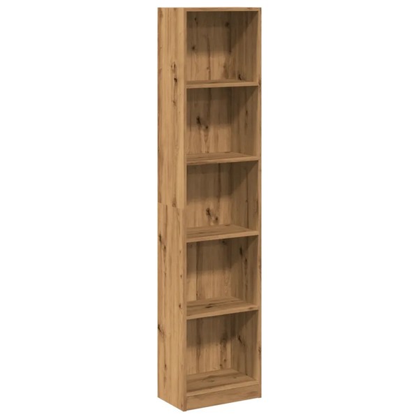 BüCherregal Artisian Oak Holzwerkstoff 40 X 24 X 176 Cm Standregal-image