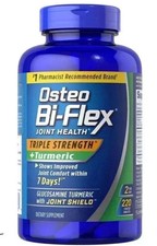 Osteo Bi-Flex Triple Strength with TURMERIC / 220 ct. / NEW SEALED / Exp 2028