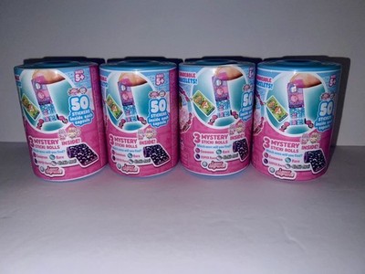 Mystery Sticki Rolls BFFs Capsules   50 Stickers Inside Each Capsule  Lot of 4 