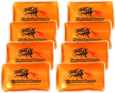 8 Pack Magic Hand Warmers, Reusable Snap Heat Packs, Reusable Pocket Hand Warmer