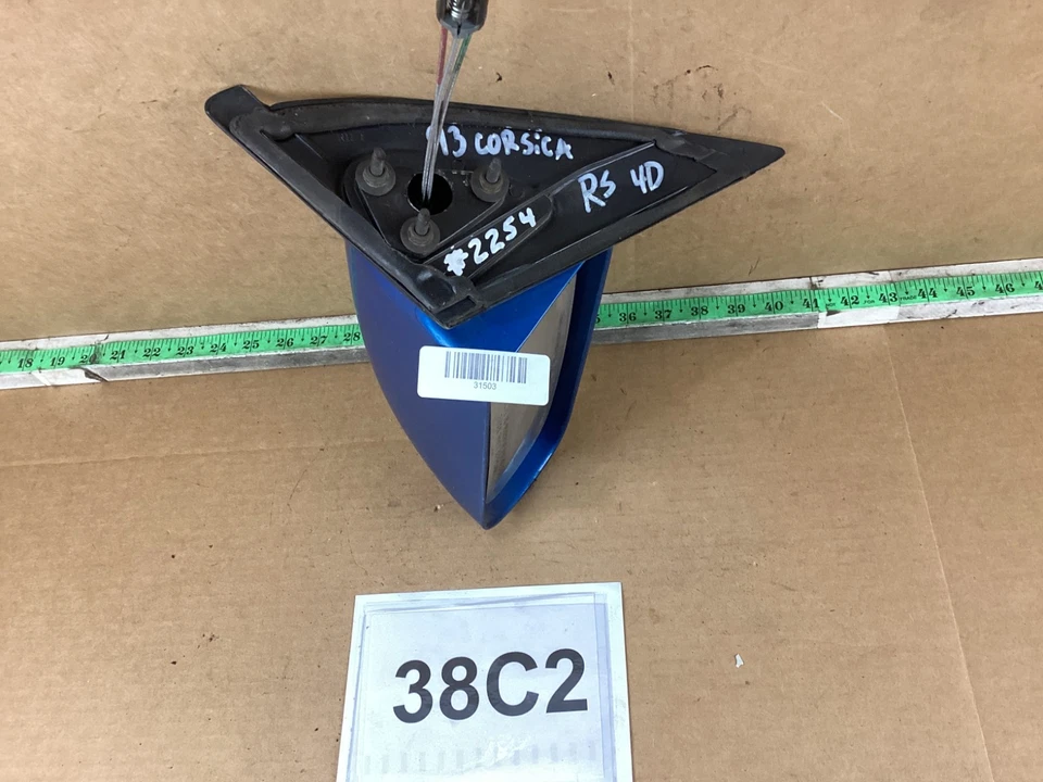 Espejo retrovisor lateral derecho para pasajero Chevrolet Corsica 1990-1996 OEM Foto 4 de 4