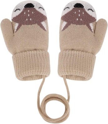 Süße Fäustlinge Baby Kleinkind Gestrickte Handschuhe für 1 2 3 Jahre Jungen Mäd