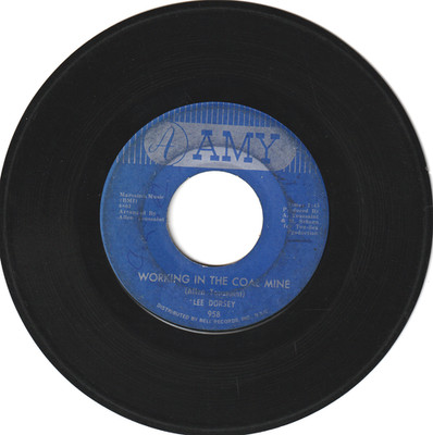 Lee Dorsey - Working in the Coal Mine / Mexico Vintage 7'' Vinyl 45 RPM 1966