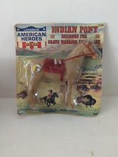 Lakeside American Heroes Indian Pony Designed For Brave Warrior VTG. 1960  s M45