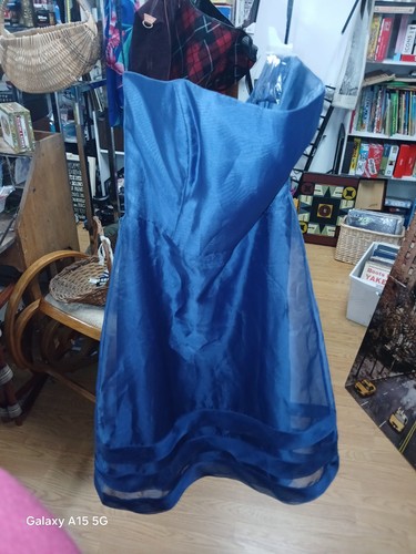 dresses for women, Formal, Knee Length, New With Tags , Size 10. Dark Blue