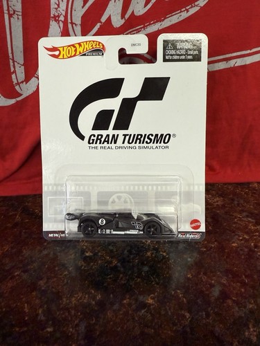HotWheels Premium Gran Turismo Mazda 787B 2020 Black Die-Cast Real Riders (LOOK)