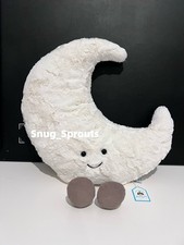 AUTHENTIC NWT Jellycat Huge Amuseables Moon 15.4" - FAST SHIPPING
