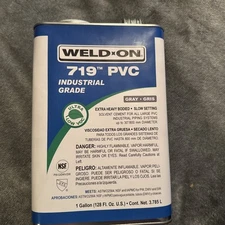 Weld-On 13980 Pvc Gray Extra Heavy Bodied Gallon