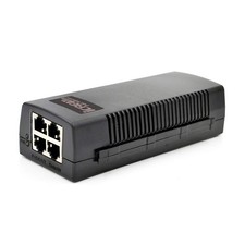 2Port Gigabit PoE Injector Adapter, IEEE 802.3 at and IEEE 802.3 af Complian...