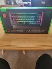 Razer Blackwidow V4 75 Phantom Green Edition Factory Sealed