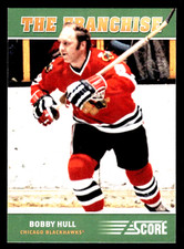 12 13 PANINI SCORE THE FRANCHISE BOBBY HULL #6 BLACKHAWKS