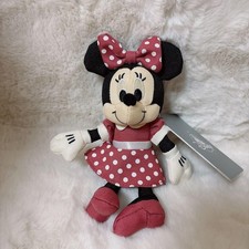 Disney Minnie Mouse Plush Bag Charm Keychain Random Style New
