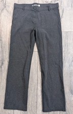 Betabrand Dress Pants Career Yoga Trousers Size XL Petite Gray Work