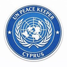 3" UN PEACE KEEPER CYPRUS Patch Badge Patches Badges