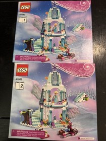 LEGO Disney: Elsa's Sparkling Ice Castle (41062) 99% complete set
