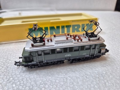 Minitrix 2033 DB E44 144 083-3 Spur N Elektrolok grün mit OVP & Anleitung