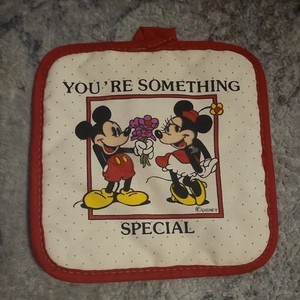 Vintage Mickey Minnie Mouse Disney Kitchen Pot Holder 
