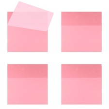 200 Sheets Transparent Sticky Notes, 3x3 Inch Clear Post It Notes for Office ...