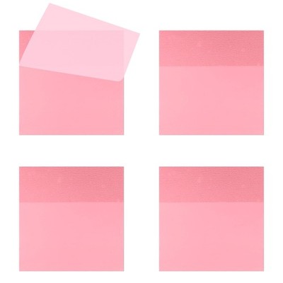 200 Sheets Transparent Sticky Notes, 3x3 Inch Clear Post It Notes for Office ...
