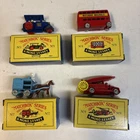 1988 Matchbox Series Set of 4, No’s. 1,5,7,&9 A Moko Lesney Product Very Unique