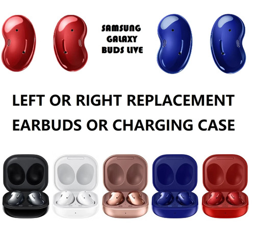 OEM Samsung Galaxy Buds Live R180 Headphones Left & Right & Case Replacements
