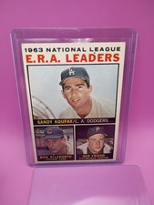 1964 Topps - League Leaders Sandy Koufax, Bob Friend, Dick Ellsworth #1