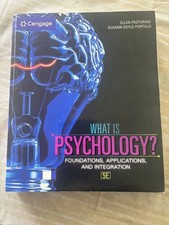 What Is Psychology? Foundations, Applications...