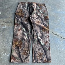 Vintage Y2K Realtree camo carhartt work wear carpenter pants