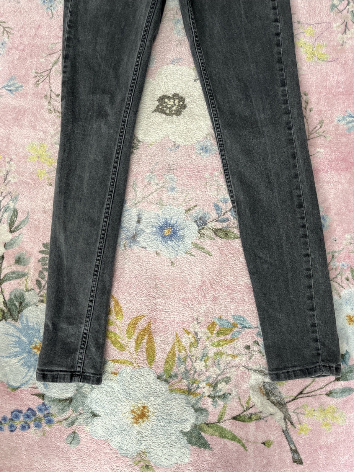 Oasis Women’s Stiletto Skinny Grey Jeans Size 12 image 3