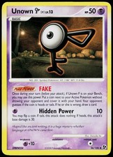 Unown [F] 56/106 Uncommon Great Encounters Pokemon Lightly Played on eBay