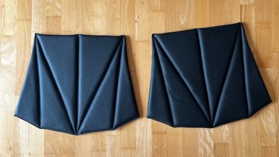2 x Vondom Vertex Gartenstuhl Sitzauflage Schwarz Ausstellungsstücke