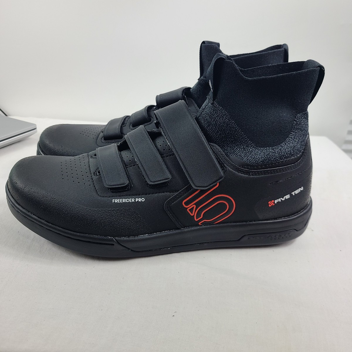 Size Adidas Five Ten Freerider Pro Mid Black Solar Red for