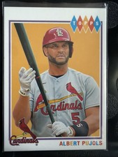 2022 Topps Brooklyn Collection Albert Pujols Base #14 St. Louis Cardinals
