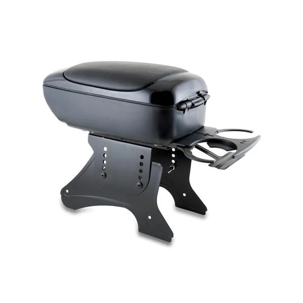Accoudoir compact noir universel avec rangement ergonomique - 3