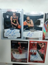 Omari Spellman 2018 Panini RC Auto's (5) Card Lot 27/49 5/75 63/199 Redemption 