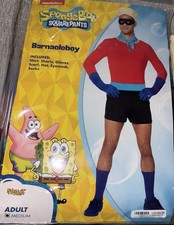 Barnacleboy Sponge Bob Halloween Costume Size Medium Adult