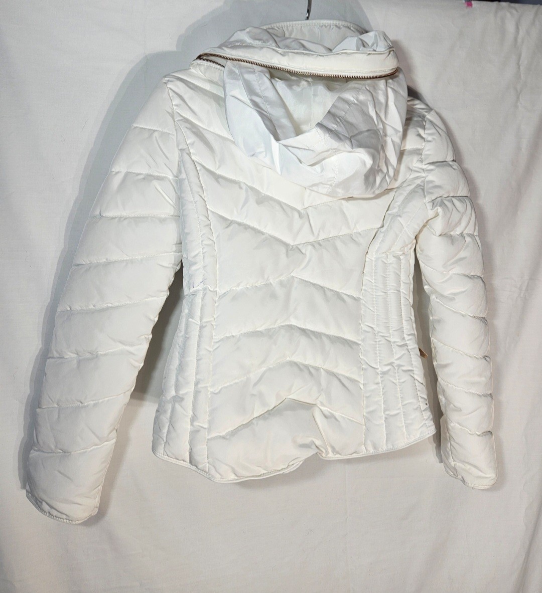 Zara Basic Outerwear Jacket For W Sz S Cream Colo… - image 3