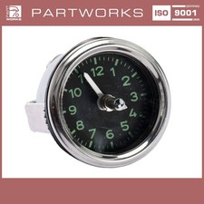 Time clock instrument panel for Porsche 356 analog clock VDO style 12V