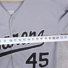 Birmingham Barons Shirt Mens Medium Gray MILB Baseball Jersey Jordan 45 — photo 4