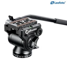 NO BOX Leofoto BV-5 mini Fluid Head Video head with Plate ARCA Style with case
